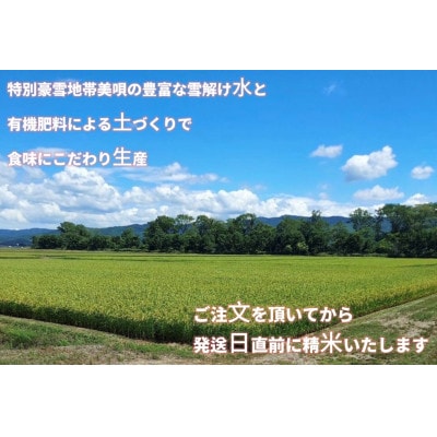 【株式会社弥生時代】2024年産 北海道美唄産 ななつぼし3kg
