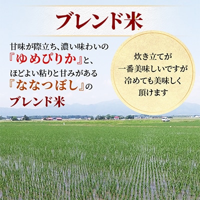 令和7年産 貞広農場 北海道美唄産ブレンド米「雪の美」10kg(ゆめぴりか・ななつぼし)