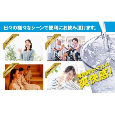 【定期便12か月コース】富士山の強炭酸水500ml×24本入×12回134L1