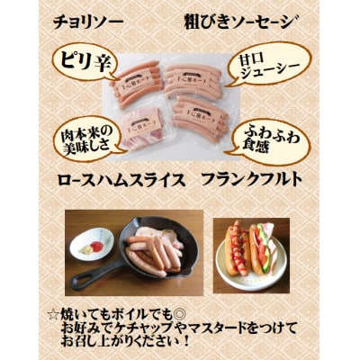 下仁田ポーク　ソーセージ・ハムセット