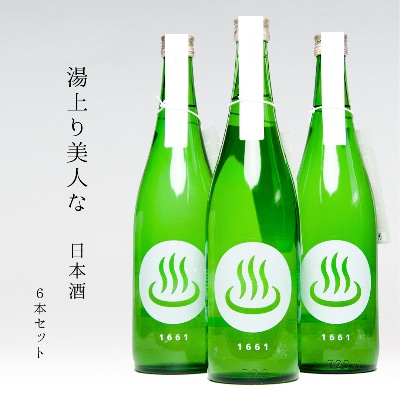 【群馬県安中市】 日本酒「温泉マーク1661」 720ml×6本
