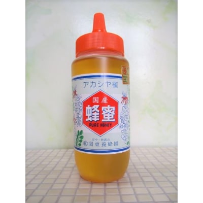 国産　アカシヤ蜂蜜・国産　峠の蜂蜜500g　2本セット