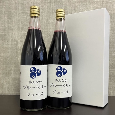ブルーベリージュース720ml×2セット