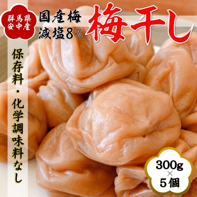 減塩梅干し　300g×5パック