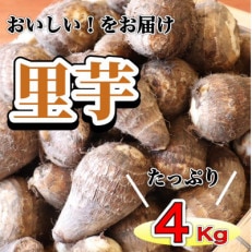 土づくりからこだわったほくほく里芋【4kg】