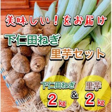 下仁田ねぎ・里芋【各2kg】
