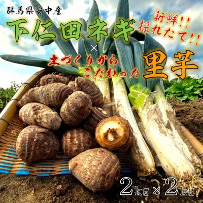 下仁田ネギ・里芋【各2kg】