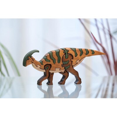 パラサウロロフス　色付き  知育玩具