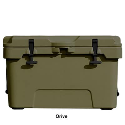 ハードクーラーボックス 45QT カーキ(W721)