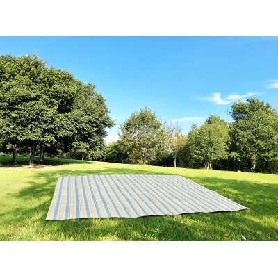 ソフトクッションレジャーシートL　ストライプ