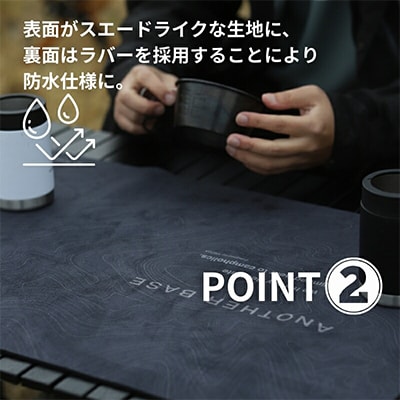 ANOBA ユーティリティラグ ラバーマット700 トポグラフィー