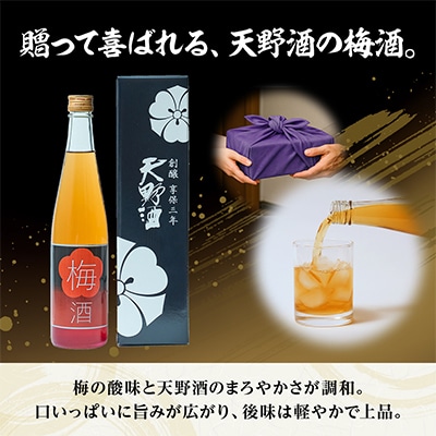 梅酒 日本酒仕込みの濃厚梅酒500ml 天野酒 国産梅使用 ギフトにも
