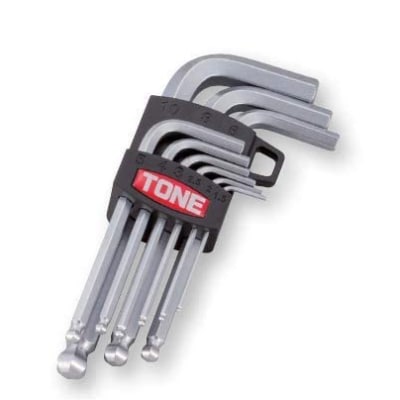 TONE ボールポイントL 形レンチセット BS900 工具 TONE工具