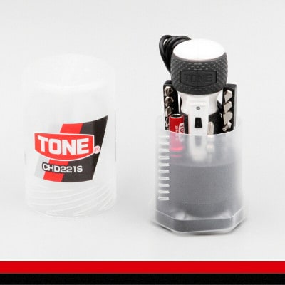 TONE トネ ハイブリッド電動ドライバーセット CHD221S 工具 TONE工具