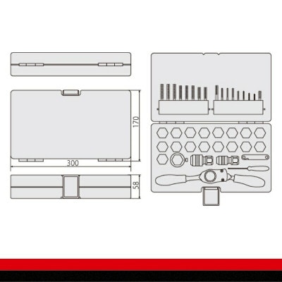 TONE トネ タップ&ダイスセット TDS400 工具 TONE工具