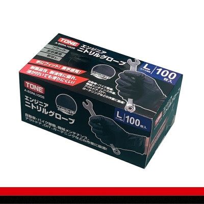 TONE トネ エンジニアニトリルグローブ　A-EGNL100S 工具 TONE工具