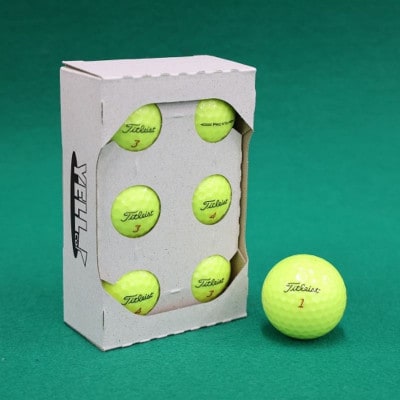 ロストボール 6個×2 タイトリスト PRO V1X カラー 洗浄選別済 高品質中古ゴルフボール
