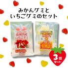 みかんグミといちごグミ3個セット