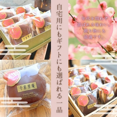 生クリームどら焼き 12個 (自家製粒あん使用　ふんわり生地)