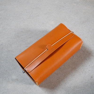 本革ティッシュカバー ベーシック ブラック 国産レザー Teha’amana