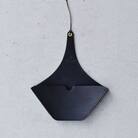 本革コーヒーペーパーホルダー ブラック 国産レザー Teha’amana