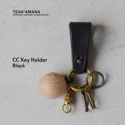 CC Key Holder キーホルダー ブラック  Teha’amana