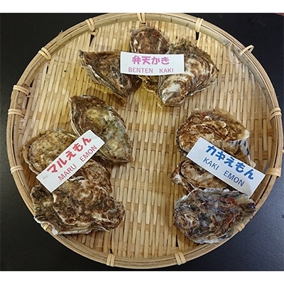 厚岸産!殻かき三種食べ比べお試しセット