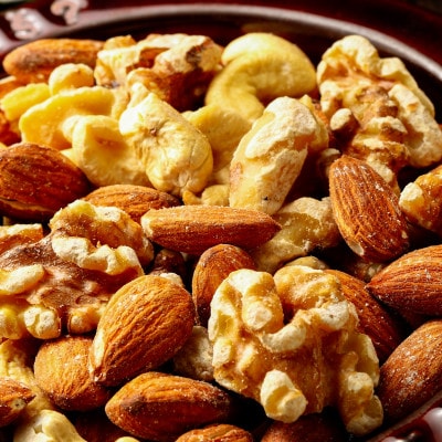 スモークナッツ 食べ比べ プレーン 牡蠣塩味 40g×各1パック 木こりの燻製屋