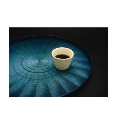 Round RaysTray L　〜藍染〜【DR003】