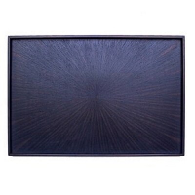 Rectangle RaysTray　黒檀〜ebony〜【DR010】