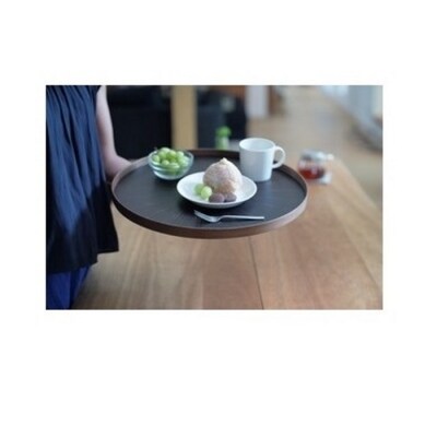 Round RaysTray L　黒檀〜ebony〜【DR018】