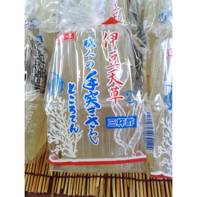 伊豆天草100%　昔ながらの手突きさらしところ天　三杯酢味　2パック入りを12セット