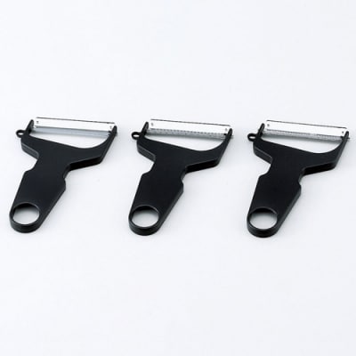 【らくらくワイドピーラー3点セット】千切り、きんぴら、サラダに大活躍