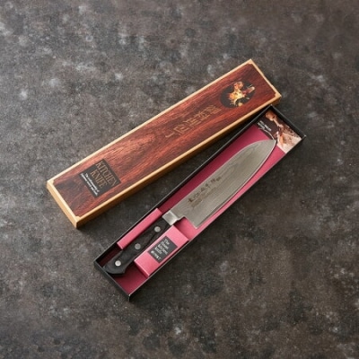 三徳包丁 濃州正宗作 ダマスカス プロ仕様 日本製 キッチン用品 キッチンツール