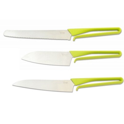 H30-17 新生活応援!　コンパクトな包丁セット(包丁3本/皮むき器/シャープナー/包丁スタンド)