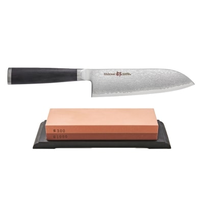 ダマスカス包丁「都」&砥石