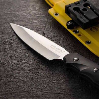 サビナイフ3(サバキ4寸5分) ブラック  黒