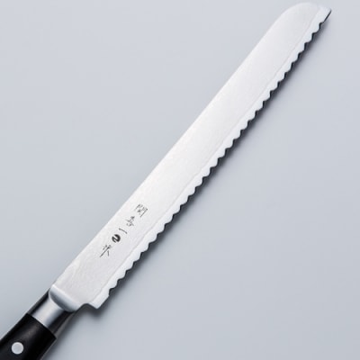 関喜一作/ダマスカスモデル パン切り包丁