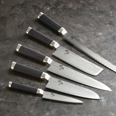 関孫六 ダマスカス パン切り包丁 ◆貝印 