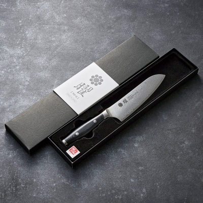 三徳包丁 「曜　69層鋼」 
