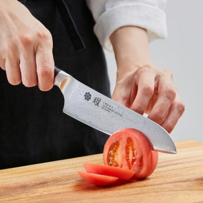 三徳包丁 「曜　69層鋼」 