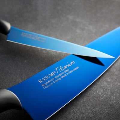  【霞 KASUMI】チタンコーティング ペティナイフ 【最長6ヶ月を目安に配送】