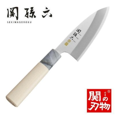 H12-62 <ステンレス和包丁 (片刃)> ◇貝印 関孫六 銀寿ST 和包丁 出刃105mm