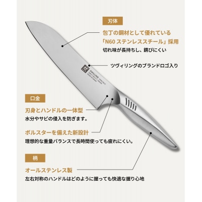 ツヴィリング TWIN Fin2 包丁2本セット(マルチパーパス・ペティナイフ)