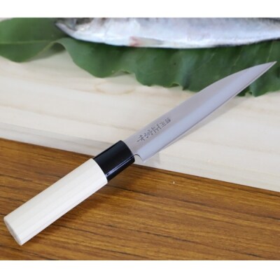 濃州正宗作 和包丁 鯵切型140mm