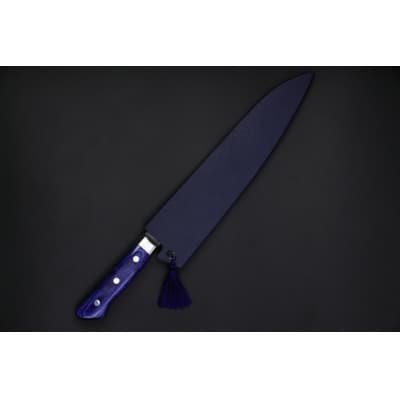 H55-12 剛シリーズ 牛刀包丁240mm 木製鞘付き