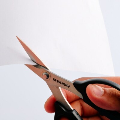 事務用はさみ130mm マイティーワークプラス ～鋏 ハサミ はさみ 刃物 ニッケン刃物