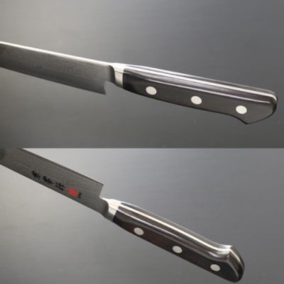 兼常作 33層ダマスカス ペティナイフ 150mm 木鞘付 VG-10