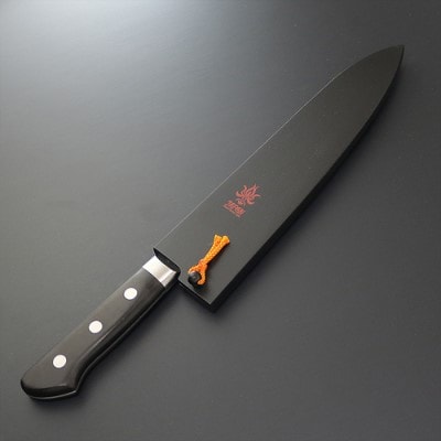 兼常作 33層ダマスカス 牛刀包丁 210mm 木鞘付 VG-10 