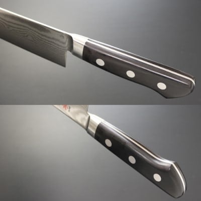 兼常作 33層ダマスカス 牛刀包丁 210mm 木鞘付 VG-10 